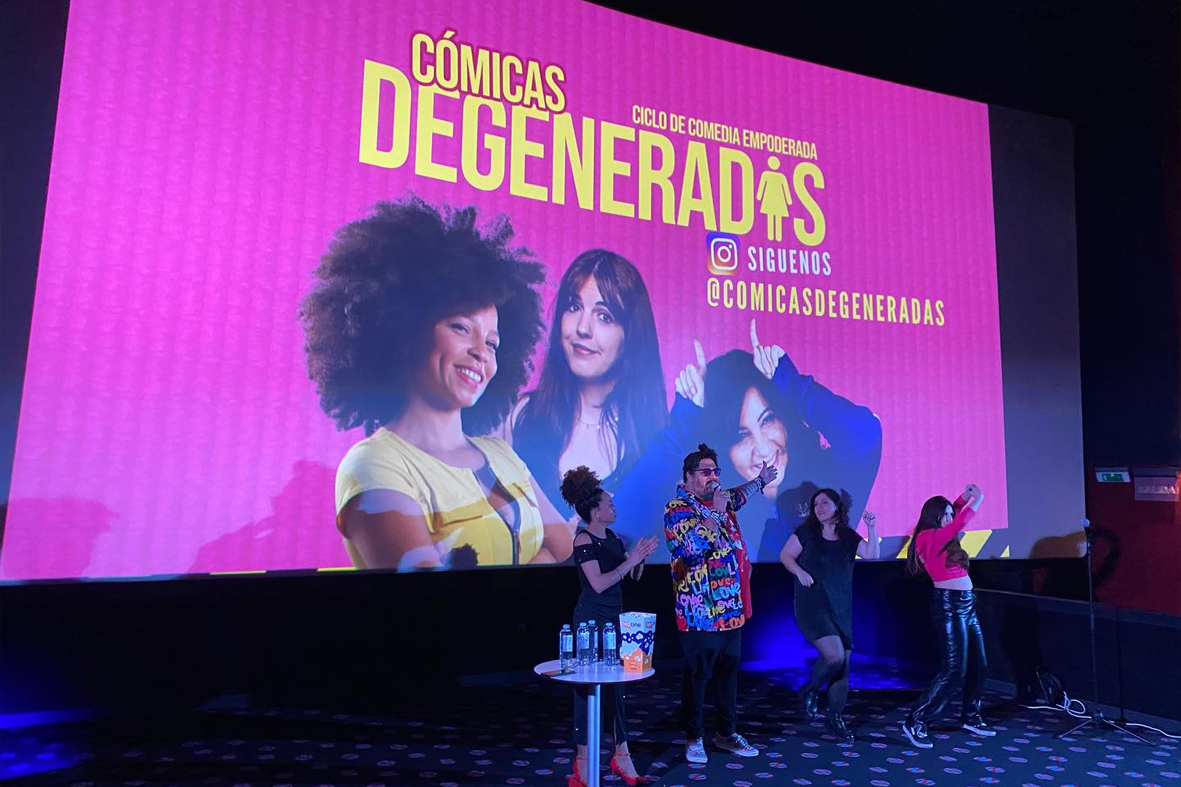 comicas degeneradas monologos en el cine unarisamas 61